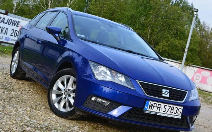 Seat Leon cena 49900 przebieg: 128000, rok produkcji 2019 z Olesno małe 466